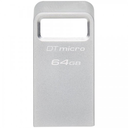 Флашка Kingston 64GB DataTraveler Micro 200MB/s Metal USB 3.2 Gen 1 Флашка Kingston 64GB DataTraveler Micro 200MB/s Metal USB 3.2 Gen 1