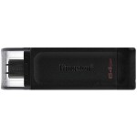 Kingston 64GB USB-C 3.2 Gen 1 DataTraveler 70, EAN: 740617305302