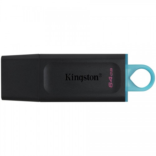 Флашка Kingston 64GB USB3.2 Gen 1 DataTraveler Exodia (Black + Teal)