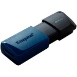 Флашка Kingston 64GB USB3.2 Gen 1 DataTraveler Exodia M (Black + Blue) DTXM/64GB