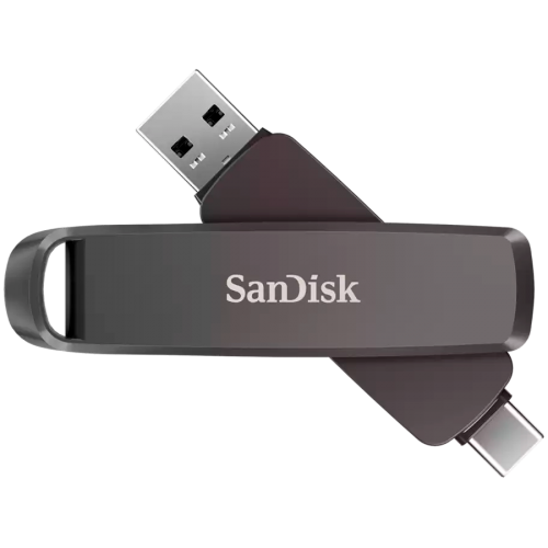 Флашка SANDISK Extreme PRO Dual Drive 1TB, Metal Dual Drive,1000/900MB/s, USB Type C + A Флашка SANDISK Extreme PRO Dual Drive 1TB, Metal Dual Drive,1000/900MB/s, USB Type C + A