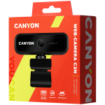 Уеб камера CANYON webcam C2N Full HD 1080p Black