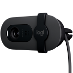 Уебкамера, Logitech Brio 100 Full HD Webcam - GRAPHITE - USB - N/A - EMEA28-935