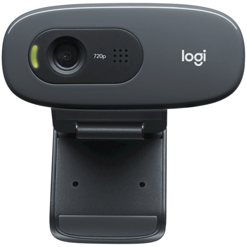 LOGITECH C270 HD Webcam - BLACK - USB LOGITECH C270 HD Webcam - BLACK - USB