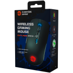Гейминг мишка CANYON Gaming Mouse CUTLASS max DPI 2400 RGB Wireless Black