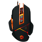 Геймърска мишка CANYON Optical gaming mouse, adjustable DPI setting, LED backlight, moveable weight slot and retractable top cover