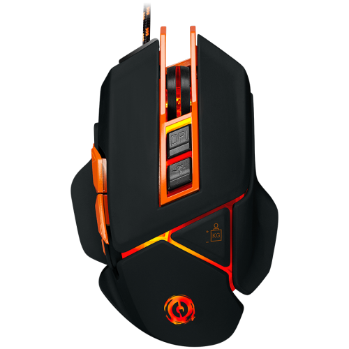 Геймърска мишка CANYON Optical gaming mouse, adjustable DPI setting, LED backlight, moveable weight slot and retractable top cover