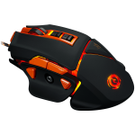 Геймърска мишка CANYON Optical gaming mouse, adjustable DPI setting, LED backlight, moveable weight slot and retractable top cover