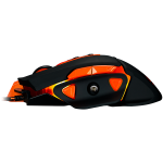 Геймърска мишка CANYON Optical gaming mouse, adjustable DPI setting, LED backlight, moveable weight slot and retractable top cover