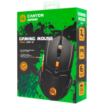 Гейминг мишка CANYON mouse Vigil GM-2 RGB 6buttons Wired Black, CND-SGM02RGB Гейминг мишка CANYON mouse Vigil GM-2 RGB 6buttons Wired Black, CND-SGM02RGB