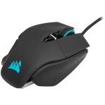 Гейминг мишка CORSAIR M65 RGB ULTRA, Backlit RGB LED, Optical, Silver ALU, Black