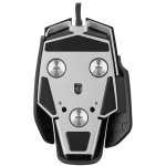 Гейминг мишка CORSAIR M65 RGB ULTRA, Backlit RGB LED, Optical, Silver ALU, Black