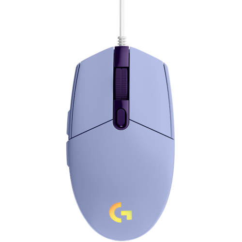Мишка, Logitech G102 Mouse, Lightsync RGB, 8000 DPI, 6 Programmable Buttons, Lilac, 910-005854 Мишка, Logitech G102 Mouse, Lightsync RGB, 8000 DPI, 6 Programmable Buttons, Lilac, 910-005854