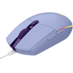 Мишка, Logitech G102 Mouse, Lightsync RGB, 8000 DPI, 6 Programmable Buttons, Lilac, 910-005854 Мишка, Logitech G102 Mouse, Lightsync RGB, 8000 DPI, 6 Programmable Buttons, Lilac, 910-005854