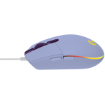 Мишка, Logitech G102 Mouse, Lightsync RGB, 8000 DPI, 6 Programmable Buttons, Lilac, 910-005854 Мишка, Logitech G102 Mouse, Lightsync RGB, 8000 DPI, 6 Programmable Buttons, Lilac, 910-005854