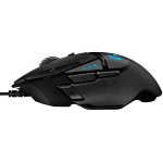 Мишка LOGITECH G502 Corded Gaming Mouse - HERO - BLACK - USB - 910-005470 Мишка LOGITECH G502 Corded Gaming Mouse - HERO - BLACK - USB - 910-005470