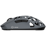 Геймърска мишка LORGAR MSE90W, Magnesium Alloy Wireless Gaming Mouse Elite, Dark Grey