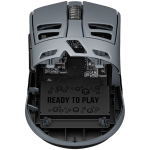 Геймърска мишка LORGAR MSE90W, Magnesium Alloy Wireless Gaming Mouse Elite, Dark Grey