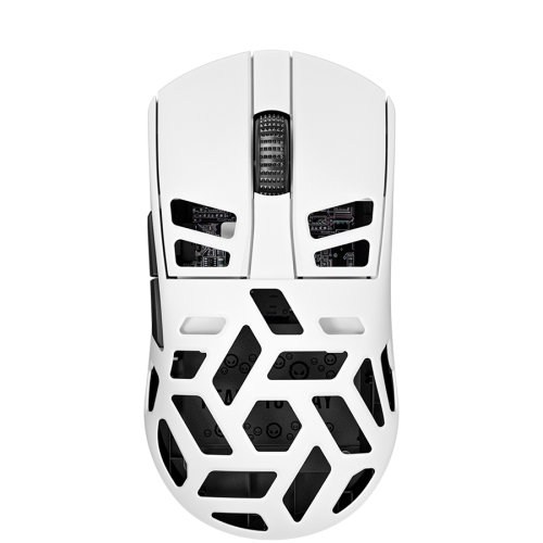 Геймърска мишка LORGAR MSE90W, Magnesium Alloy Wireless Gaming Mouse Elite, White Геймърска мишка LORGAR MSE90W, Magnesium Alloy Wireless Gaming Mouse Elite, White