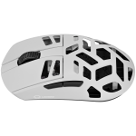 Геймърска мишка LORGAR MSE90W, Magnesium Alloy Wireless Gaming Mouse Elite, White Геймърска мишка LORGAR MSE90W, Magnesium Alloy Wireless Gaming Mouse Elite, White