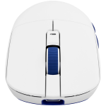 ROYAL KLUDGE M30 White Blue Gaming Mouse PAW 33111K