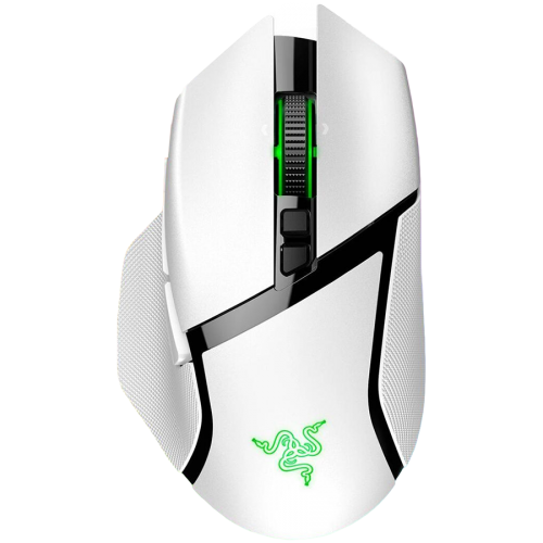 Razer Basilisk V3 Pro White, Wireless Gaming Mouse, True 30000 dpi, Focus Pro 30K Optical Sensor, Gen-3 Optical Mouse Switches, 11 programmable buttons, Razer Speedflex Cable USB Type C, 90-million Clicks Razer Basilisk V3 Pro White, Wireless Gaming Mouse, True 30000 dpi, Focus Pro 30K Optical Sensor, Gen-3 Optical Mouse Switches, 11 programmable buttons, Razer Speedflex Cable USB Type C, 90-million Clicks