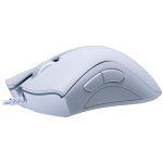 Razer DeathAdder Essential White Edition, Gaming Mouse, True 6 400 DPI optical sensor, Ergonomic Form Factor, Mechanical Mouse Switches with 10 million-click life cycle, 1000 Hz Ultrapolling, Single-color white lighting