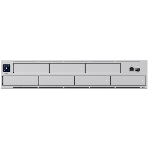 Ubiquiti UniFi UNVR-Instant-EU Network Video Recorder Instant with 3.5inch HDD support, featuring an integrated 6-port PoE switch, integrated HDMI View Port, and a capacity for (6) 4K camera or (15) Full HD cameras