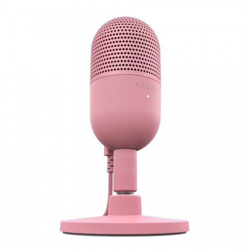Микрофон Razer Seiren V3 Mini - Quartz Pink, Ultra-compact Streaming Microphone Микрофон Razer Seiren V3 Mini - Quartz Pink, Ultra-compact Streaming Microphone