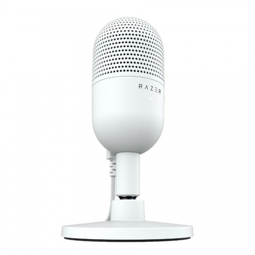 Razer Seiren V3 Mini - White, Ultra-compact Streaming Microphone