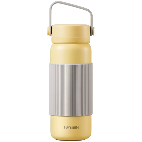 Термос BUYDEEM Tea Infuser Thermos Bottle 400 ml, model CD1011, color Mellow Yellow