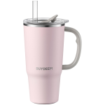 Термус BUYDEEM Thermo Mug With Straw 700 ml, model DS57, color Pink