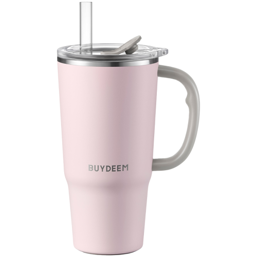 Термус BUYDEEM Thermo Mug With Straw 700 ml, model DS57, color Pink Термус BUYDEEM Thermo Mug With Straw 700 ml, model DS57, color Pink