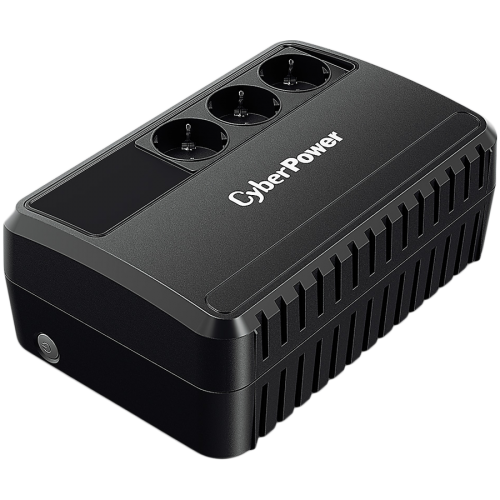 Непрекъсваемо токозахранване CyberPower UPS с AVR, 650VA/360W, Line-Interactive, 3x Schuko, Runtime at 90W Непрекъсваемо токозахранване CyberPower UPS с AVR, 650VA/360W, Line-Interactive, 3x Schuko, Runtime at 90W