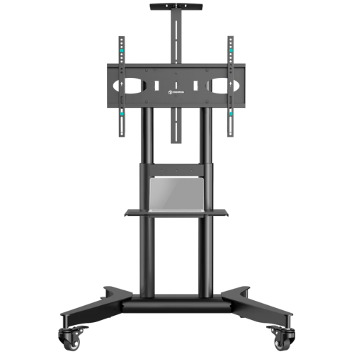 ONKRON Mobile TV stand for 32"-75" up to 50 kg, black