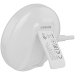 Безжично зарядно CANYON wireless charger WS-105 15W Qi2 White Безжично зарядно CANYON wireless charger WS-105 15W Qi2 White