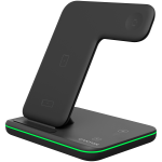 Стойка за зареждане CANYON wireless charger WS-303 15W 3in1 Black Стойка за зареждане CANYON wireless charger WS-303 15W 3in1 Black