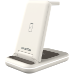 Стойка CANYON wireless charger WS-304 15W 3in1 Cosmic Latte Стойка CANYON wireless charger WS-304 15W 3in1 Cosmic Latte