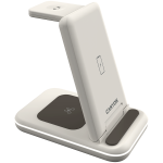 Стойка CANYON wireless charger WS-304 15W 3in1 Cosmic Latte Стойка CANYON wireless charger WS-304 15W 3in1 Cosmic Latte