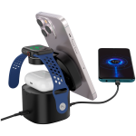 Canyon 4 in 1 Wireless Charging Stand, 30W max, Size: 70x70x70.3mm, weight: 414g, with 65W charger and 1M cable, black Canyon 4 in 1 Wireless Charging Stand, 30W max, Size: 70x70x70.3mm, weight: 414g, with 65W charger and 1M cable, black