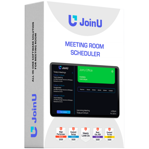 Лиценз JoinU Room Scheduler license, 1 year Лиценз JoinU Room Scheduler license, 1 year