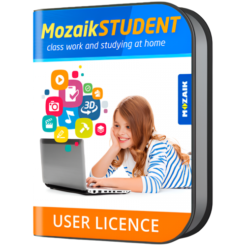 Софтуер Mozaik STUDENT license for all platform, for one student, 1 year Софтуер Mozaik STUDENT license for all platform, for one student, 1 year