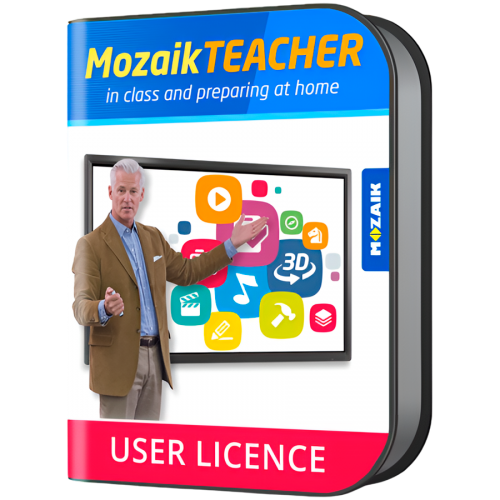 Софтуер Mozaik TEACHER license for all platform, for one teacher, 1 year