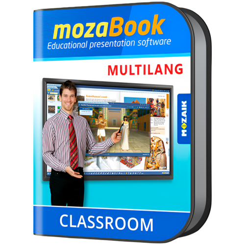 Софтуер mozaBook MULTILANG - 40 languages / one device/ 1 Yearinteractive educational presentation software for teachers Софтуер mozaBook MULTILANG - 40 languages / one device/ 1 Yearinteractive educational presentation software for teachers