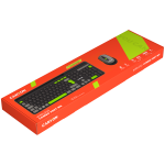 Комплект клавиатура и мишка CANYON HSET-W5 EN Keyboard+Mouse AAA+AA Wireless Black