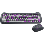 Комплект CANYON HSET-W6 EN Keyboard+Mouse Kitty Edition AAA+АА Wireless Violet Комплект CANYON HSET-W6 EN Keyboard+Mouse Kitty Edition AAA+АА Wireless Violet