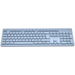 Клавиатура CANYON keyboard HKB-W01 UK/US AAA Wireless Blue, CNS-HKBW01BL