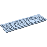 Клавиатура CANYON keyboard HKB-W01 UK/US AAA Wireless Blue, CNS-HKBW01BL