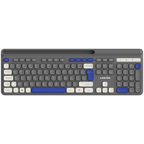 Безжична клавиатура CANYON keyboard HKB-W03 AAA Wireless Grey