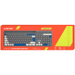 Безжична клавиатура CANYON keyboard HKB-W03 AAA Wireless Grey
